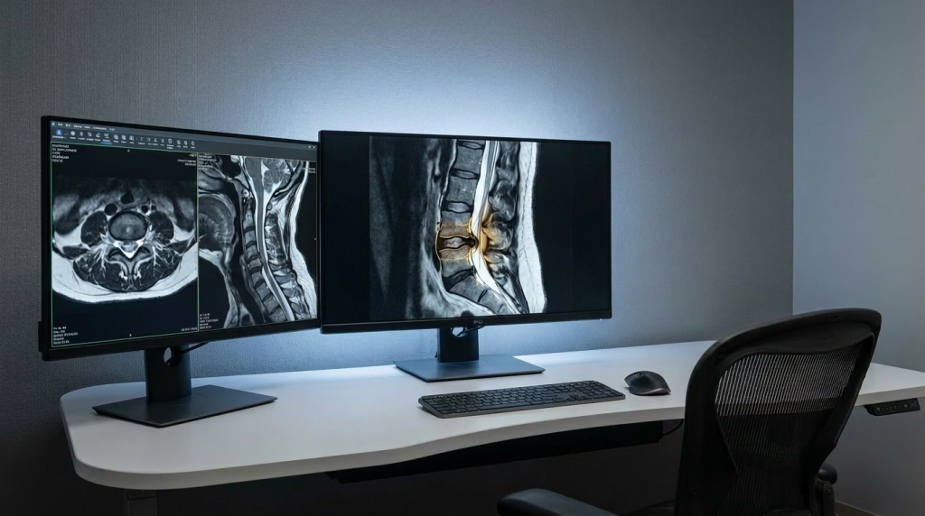 cervical and lumbar mri